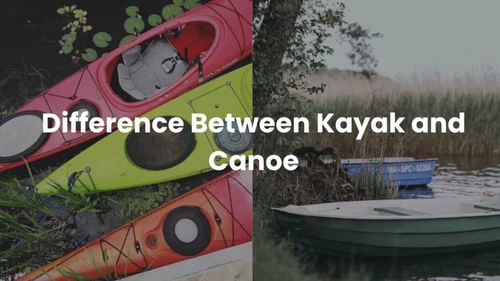 Difference Between Kayak And Canoe - Kayak Voyage