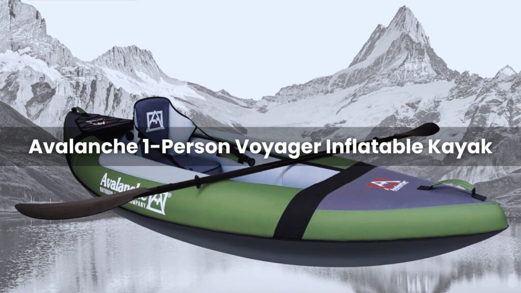 Avalanche 1-Person Voyager Inflatable kayak