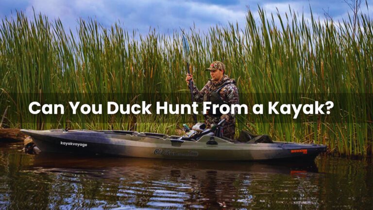 Can You Duck Hunt From a Kayak