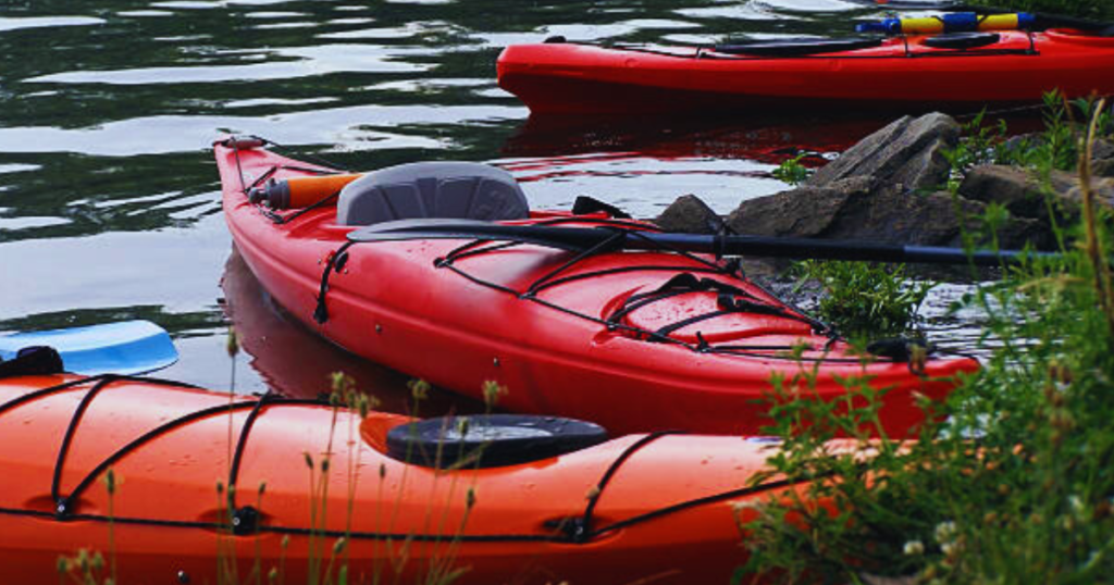 Common Types of Stains on Red Kayaks