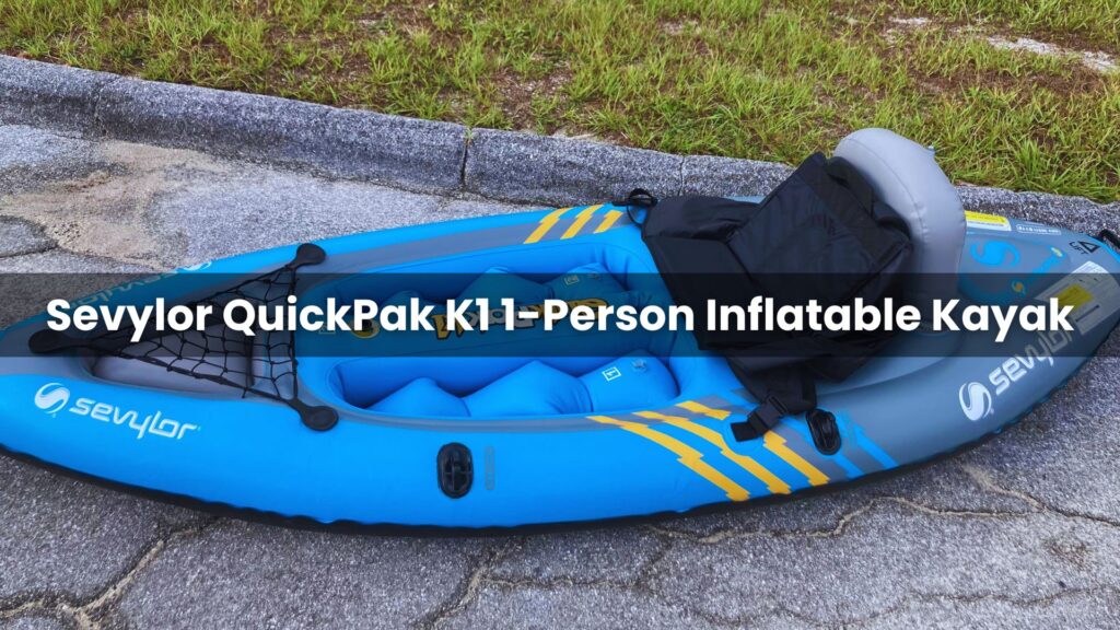 Sevylor QuickPak K1 1-Person Inflatable Kayak